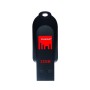 Strontium Pollex USB 32 GB Flash Drive (Black, Red)